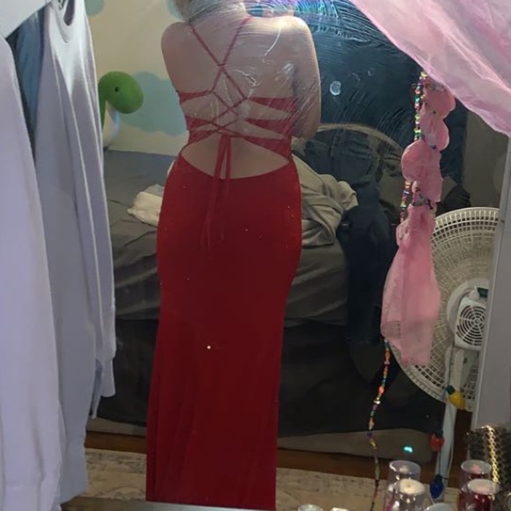 Red Prom Dress - Picture 4 of 4